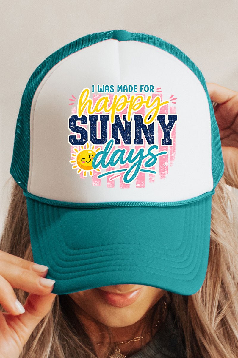 Made For Sunny Days Otto Foam Front Trucker Hat - Wholesale Accessory Market