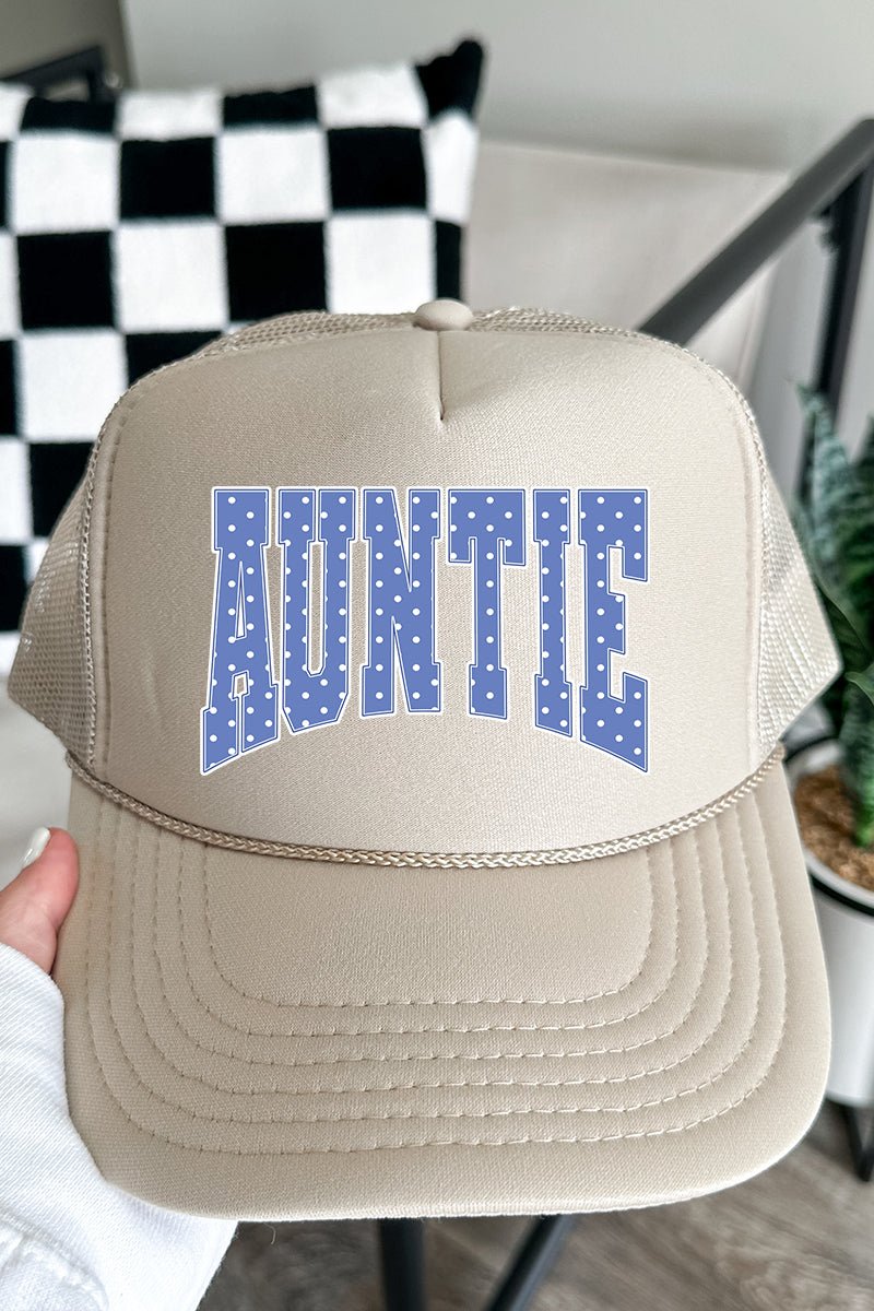 Blue Dot Auntie Otto Foam Front Trucker Hat - Wholesale Accessory Market