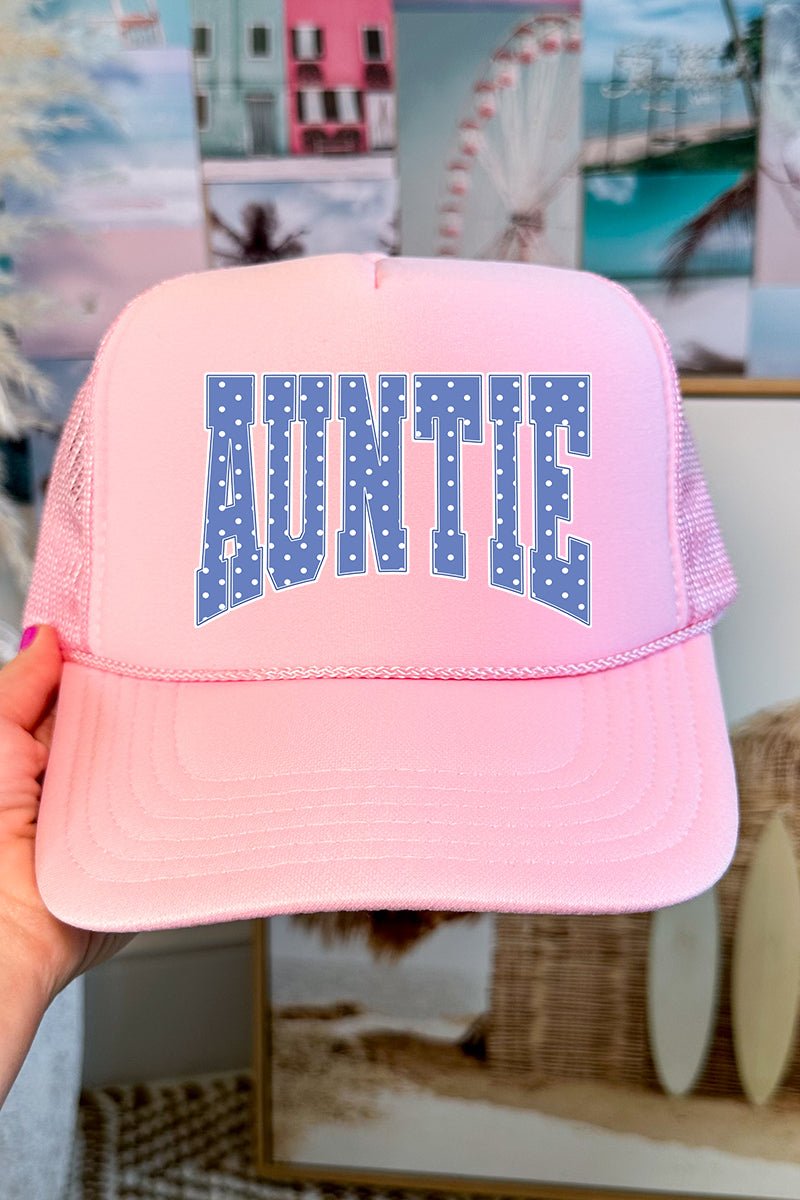 Blue Dot Auntie Otto Foam Front Trucker Hat - Wholesale Accessory Market