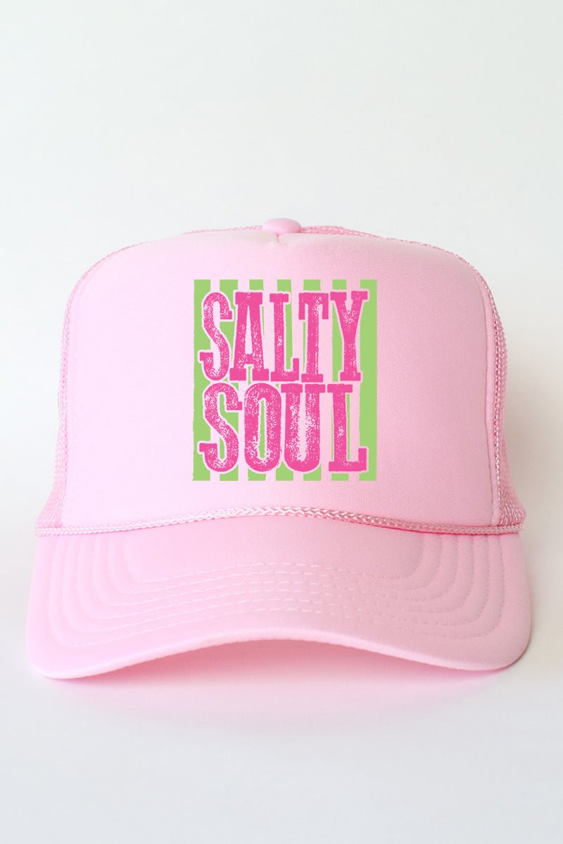 Striped Salty Soul Otto Foam Front Trucker Hat - Wholesale Accessory Market