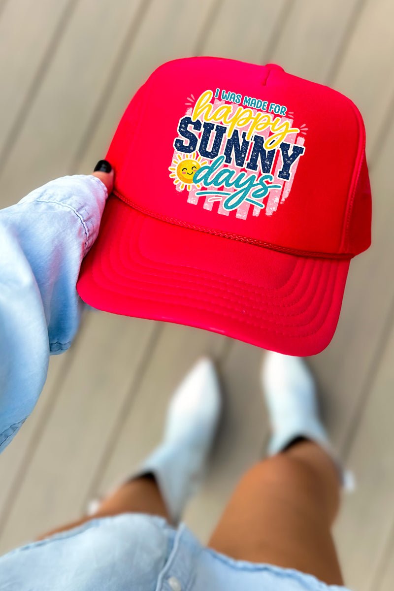 Made For Sunny Days Otto Foam Front Trucker Hat - Wholesale Accessory Market