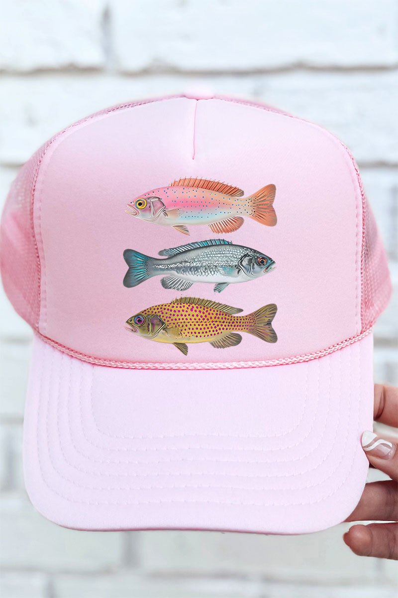 Catch Of The Day Otto Soft Pink Foam Front Trucker Hat - Wholesale Accessory Market