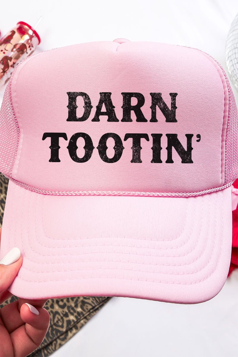 Darn Tootin' Otto Soft Pink Foam Front Trucker Hat - Wholesale Accessory Market
