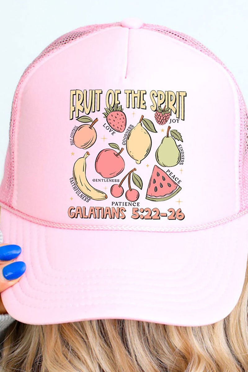 Fruit Of The Spirit Otto Soft Pink Foam Front Trucker Hat - Wholesale Accessory Market