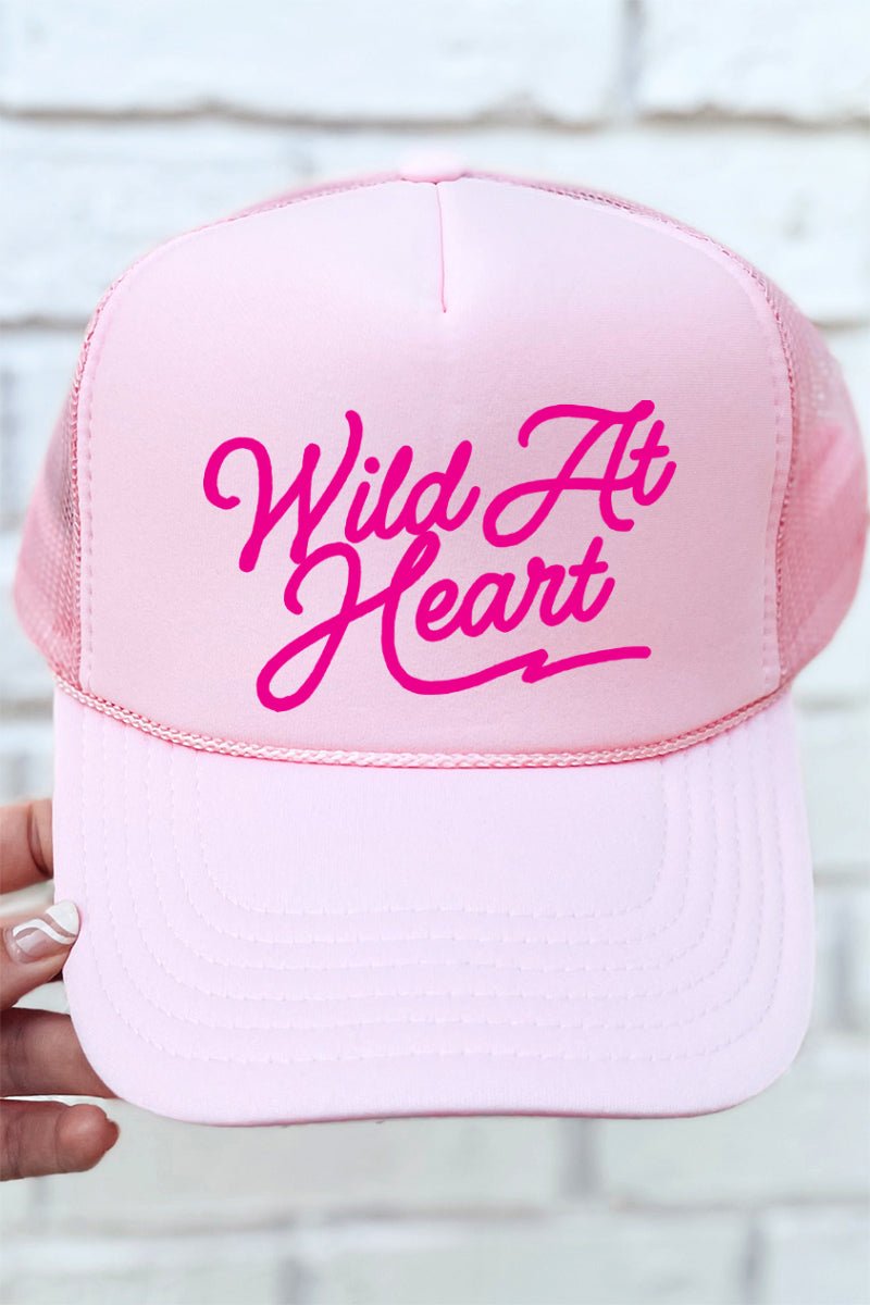Pink Wild At Heart Otto Soft Pink Foam Front Trucker Hat - Wholesale Accessory Market