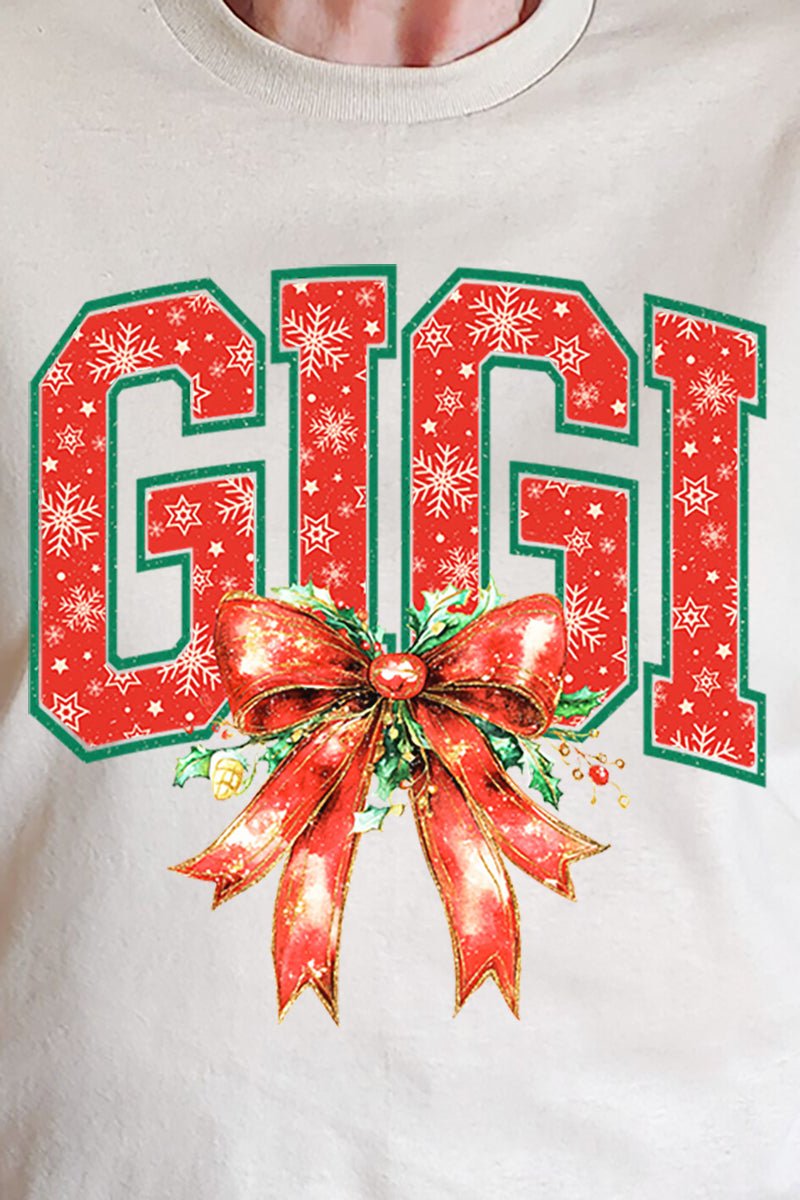 Holly Jolly Gigi Short Sleeve Relaxed Fit T-Shirt - Wholesale Accessory Market