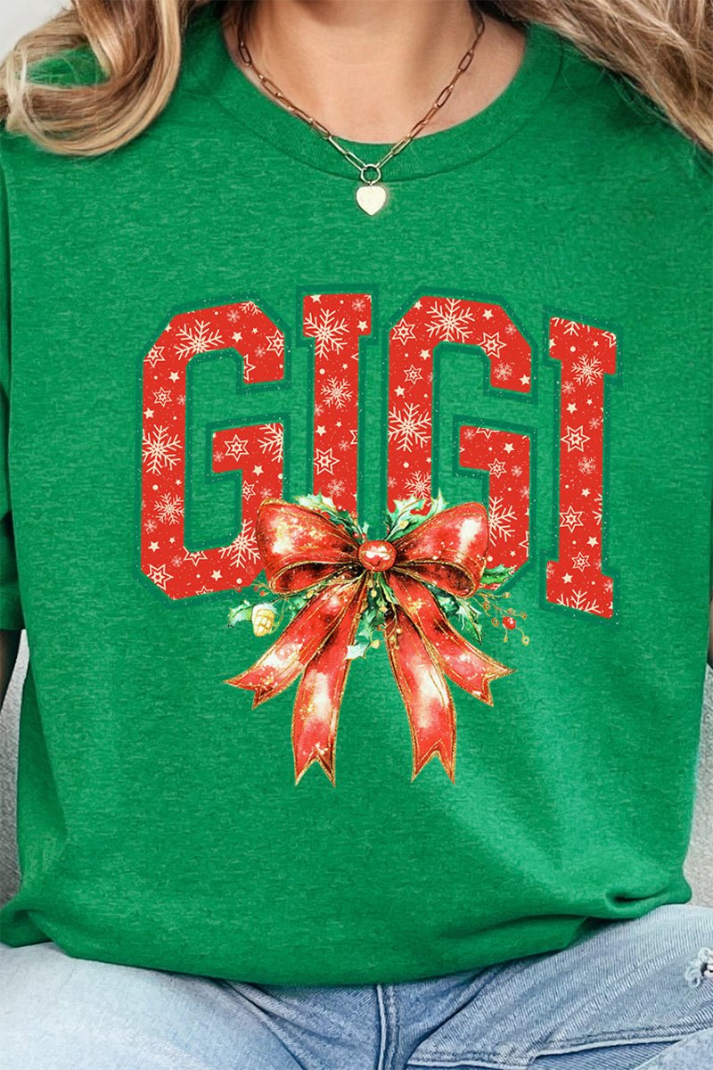 Holly Jolly Gigi Short Sleeve Relaxed Fit T-Shirt - Wholesale Accessory Market