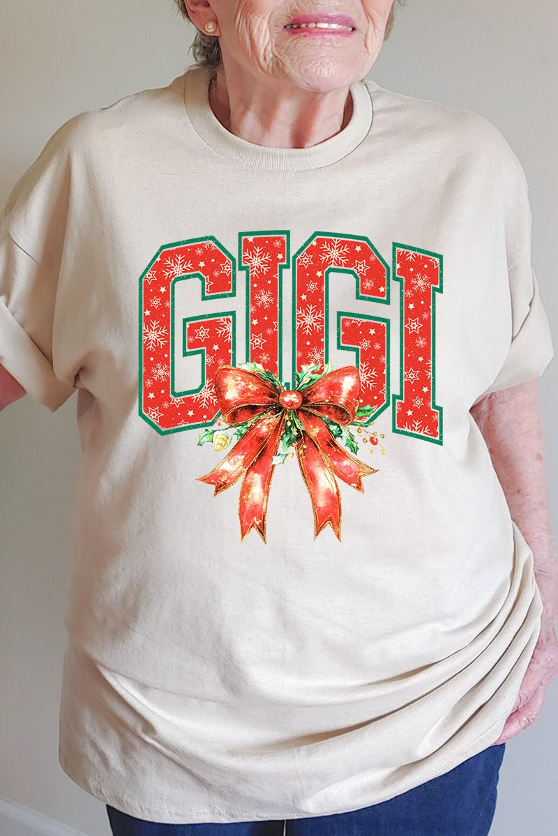 Holly Jolly Gigi Short Sleeve Relaxed Fit T-Shirt - Wholesale Accessory Market