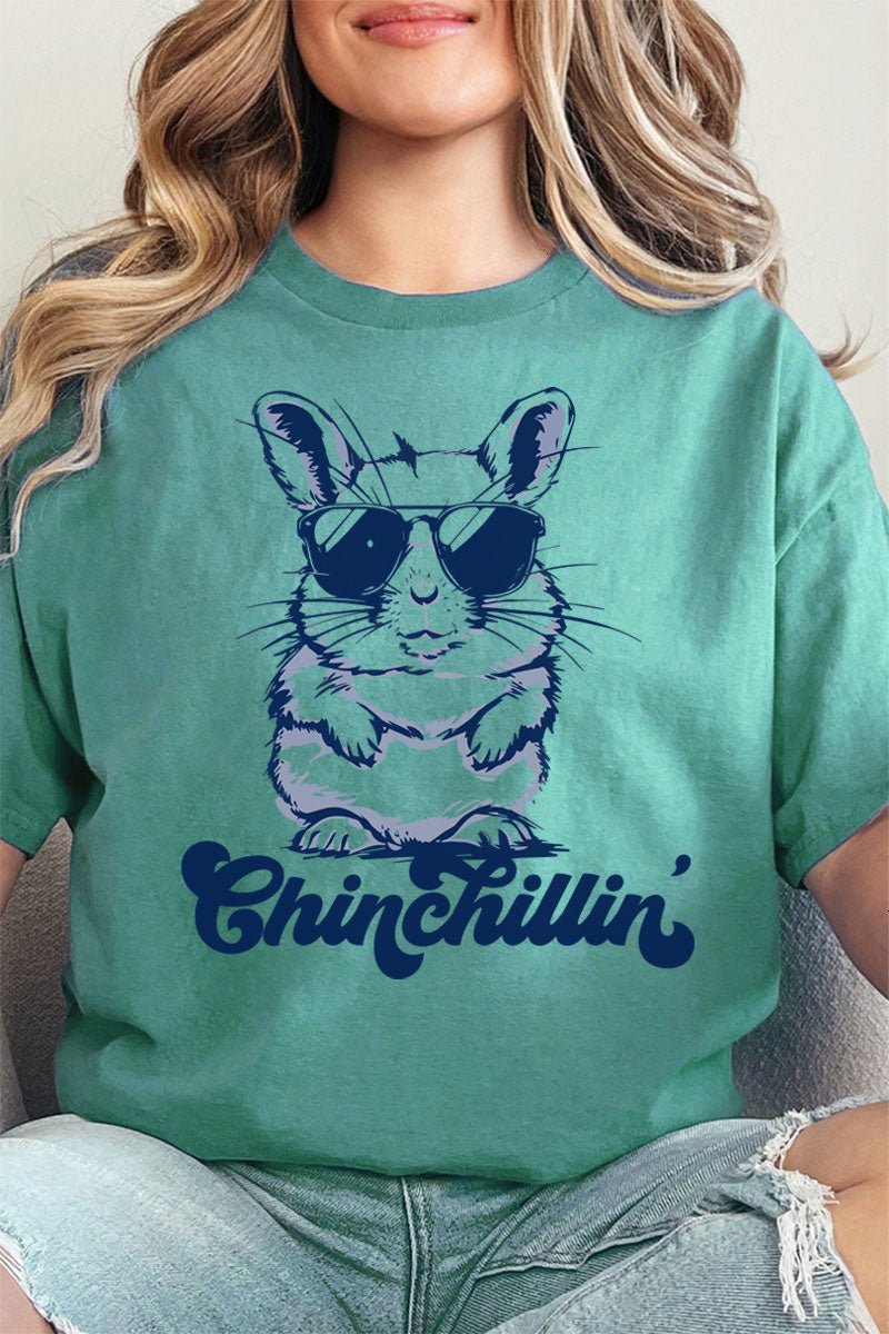 Chinchilln' Short Sleeve Relaxed Fit T-Shirt - Wholesale Accessory Market