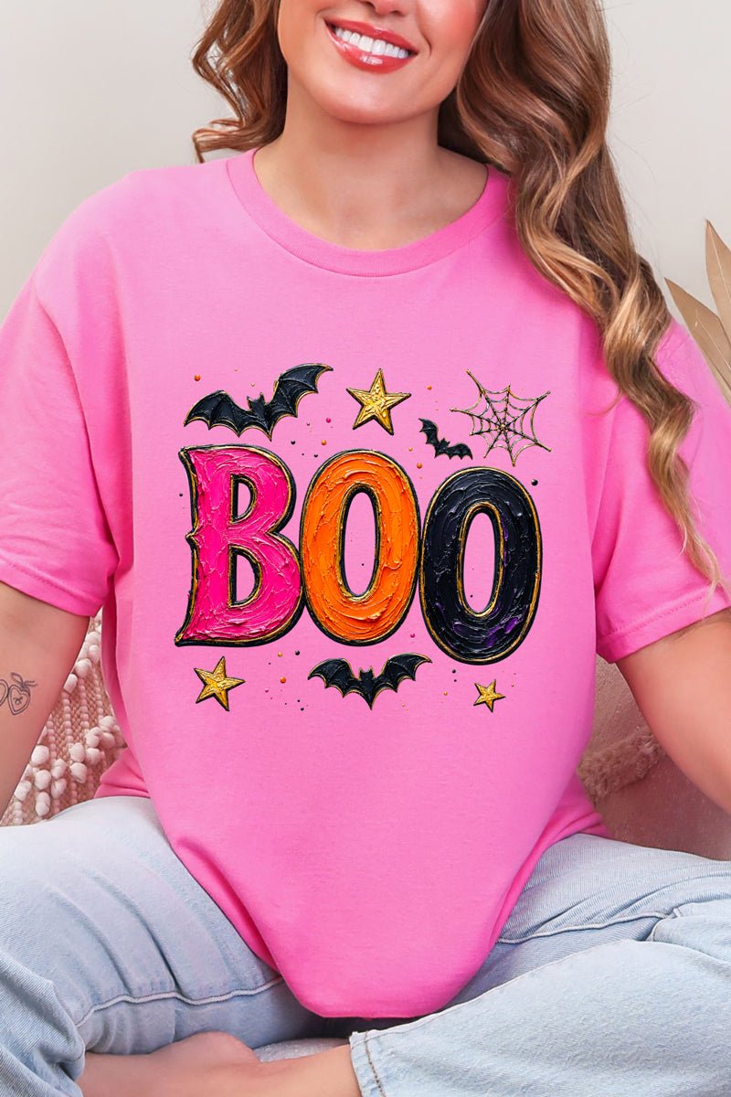 Bold Boo Short Sleeve Relaxed Fit T-Shirt - Wholesale Accessory Market