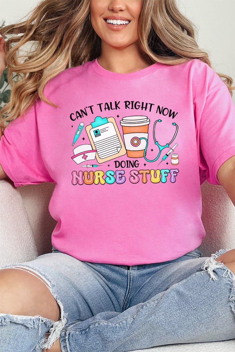 Doing Nurse Stuff Short Sleeve Relaxed Fit T - Shirt - Wholesale Accessory Market