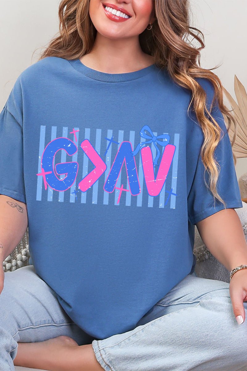 Highs & Lows Faith Equation Short Sleeve Relaxed Fit T-Shirt - Wholesale Accessory Market