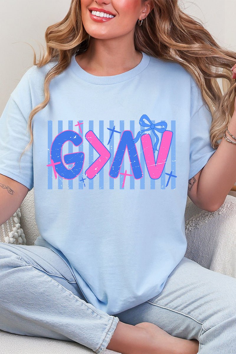 Highs & Lows Faith Equation Short Sleeve Relaxed Fit T-Shirt - Wholesale Accessory Market