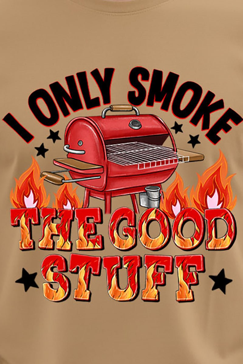 Smoke The Good Stuff Short Sleeve Relaxed Fit T-Shirt - Wholesale Accessory Market