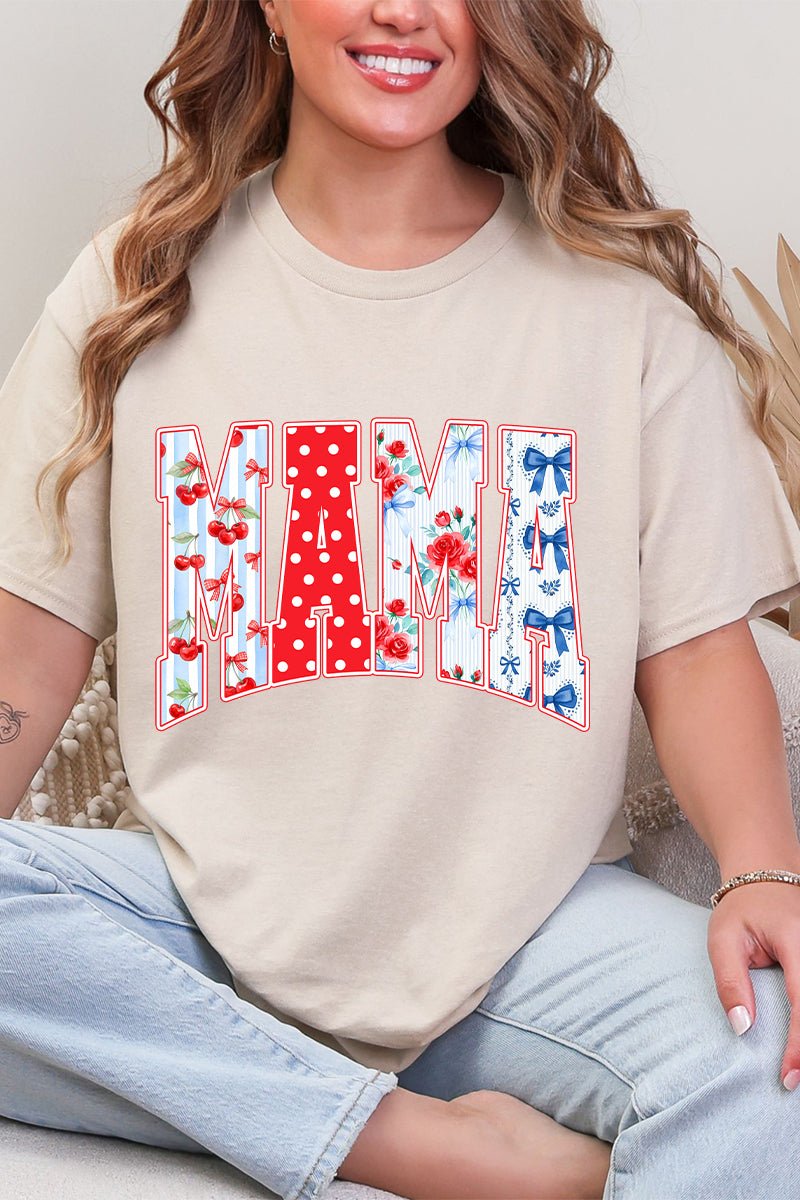 Sweet Cherry Mama Short Sleeve Relaxed Fit T-Shirt - Wholesale Accessory Market