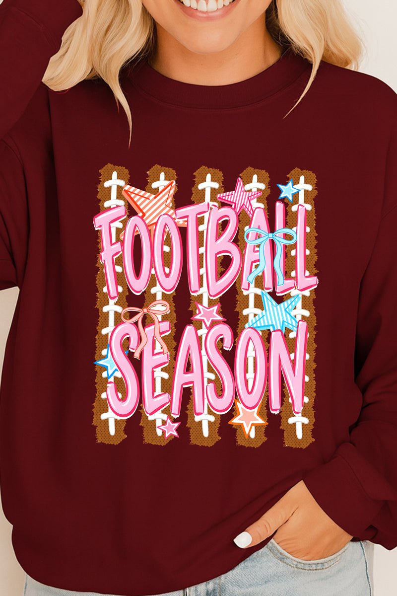 Football Season Energy Heavy Cotton Long Sleeve Adult T-Shirt - Wholesale Accessory Market