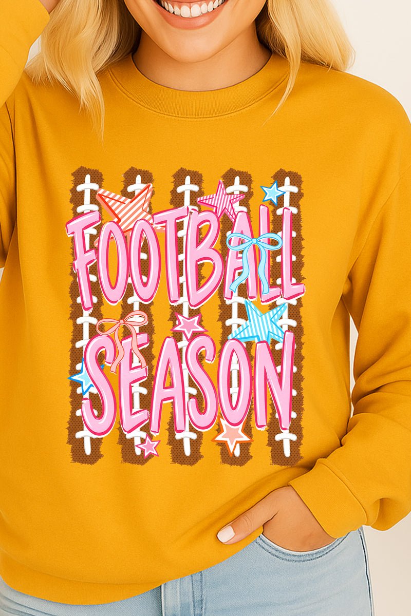 Football Season Energy Heavy Cotton Long Sleeve Adult T-Shirt - Wholesale Accessory Market