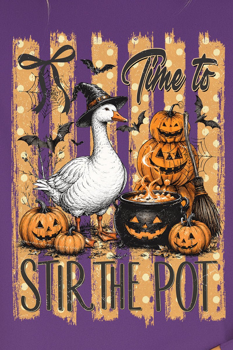 Stir The Pot Goose Heavy Cotton Long Sleeve Adult T-Shirt - Wholesale Accessory Market