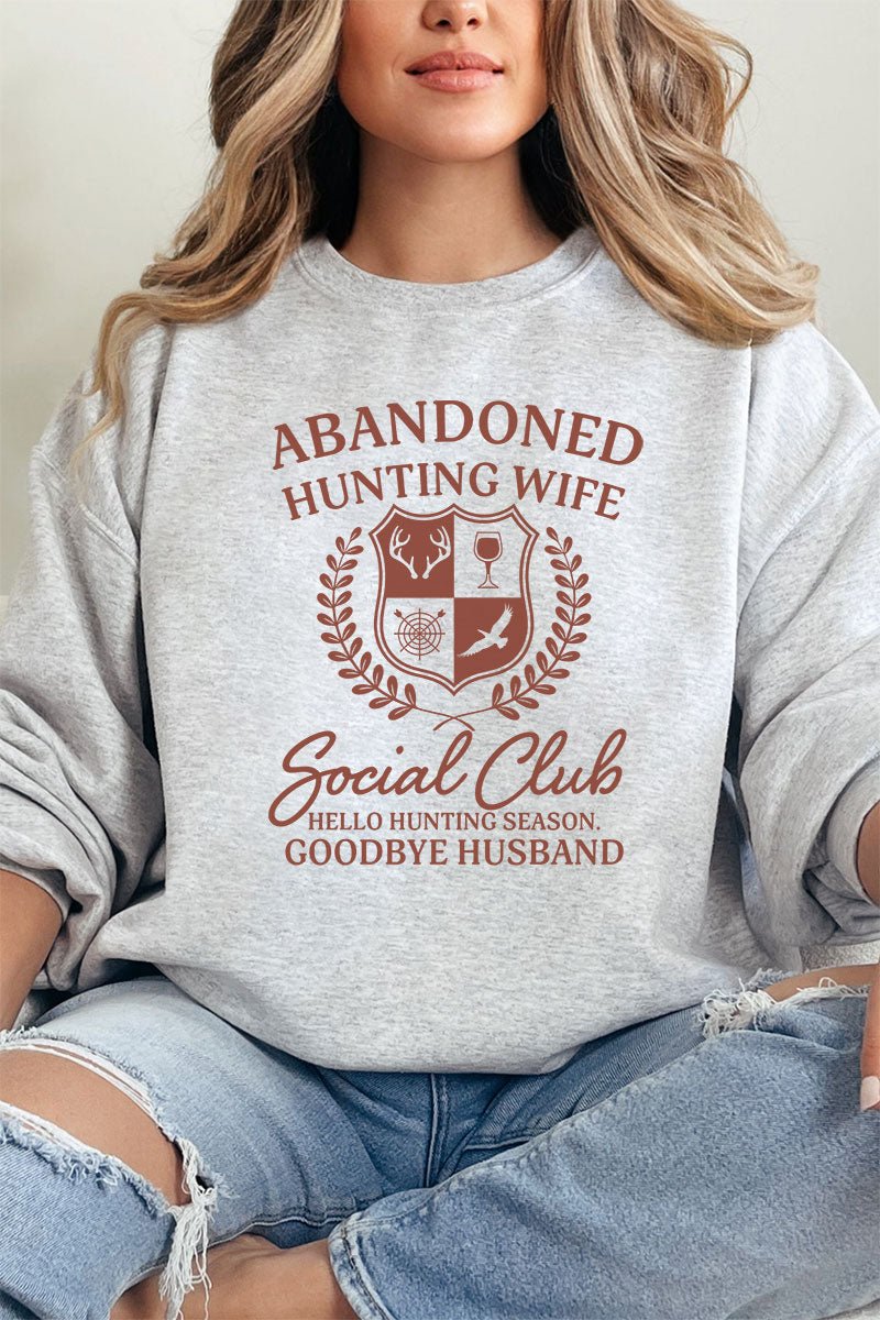 Abandoned Hunting Wives Social Club Unisex NuBlend Crew Sweatshirt - Wholesale Accessory Market
