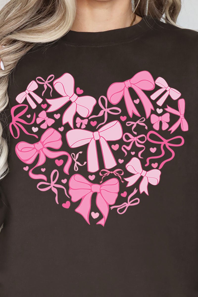 All The Bows Valentine Heart Unisex NuBlend Crew Sweatshirt - Wholesale Accessory Market
