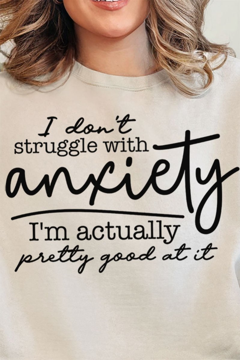 Anxiety Pro Unisex NuBlend Crew Sweatshirt - Wholesale Accessory Market