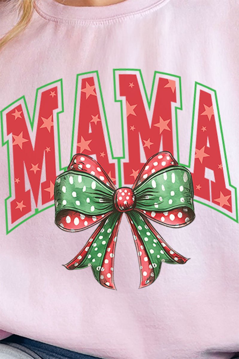 Arched Red And Green Mama Unisex NuBlend Crew Sweatshirt - Wholesale Accessory Market