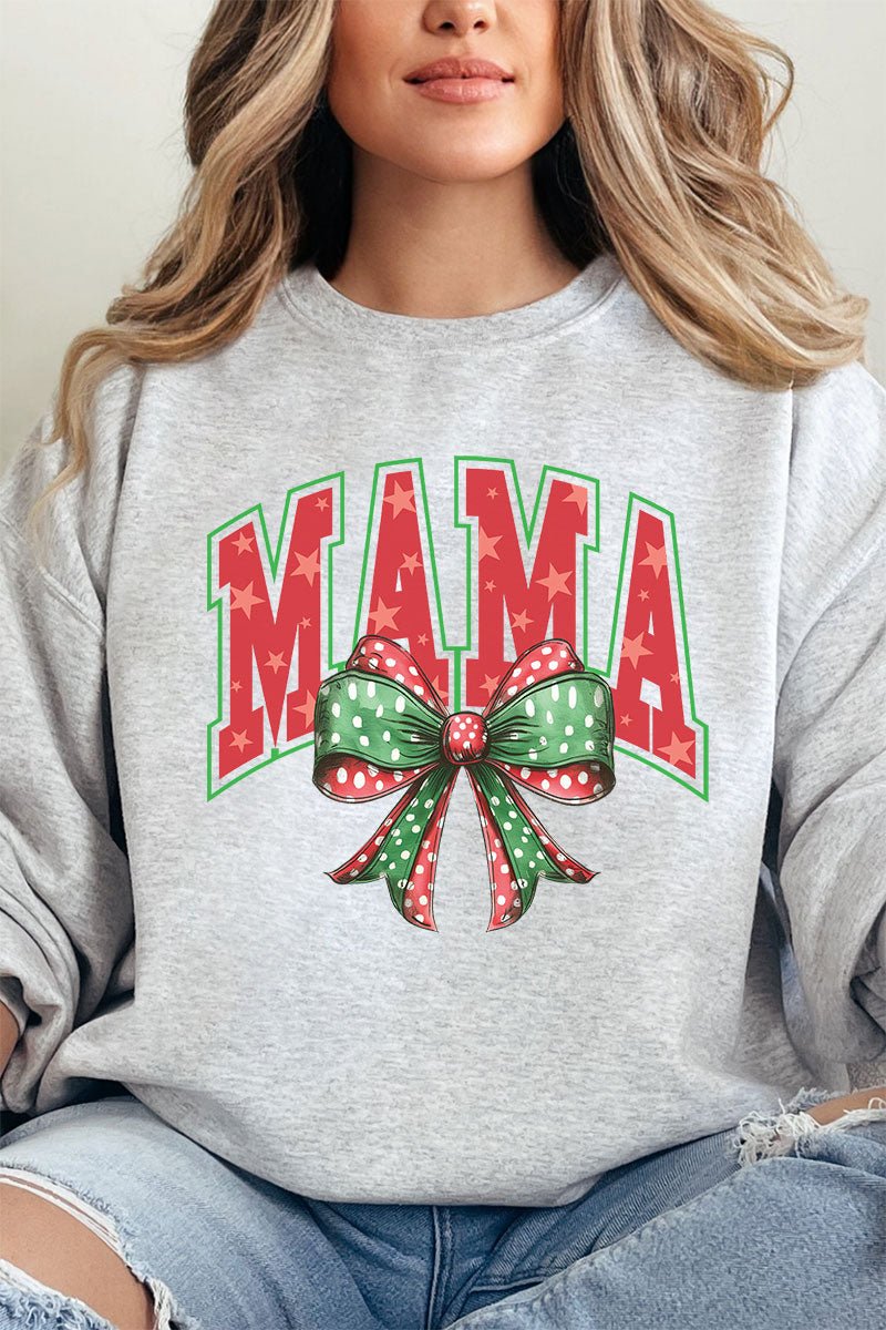 Arched Red And Green Mama Unisex NuBlend Crew Sweatshirt - Wholesale Accessory Market