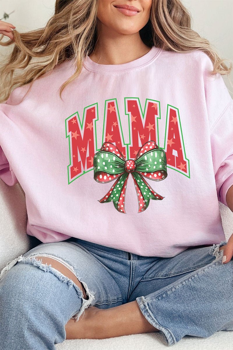 Arched Red And Green Mama Unisex NuBlend Crew Sweatshirt - Wholesale Accessory Market