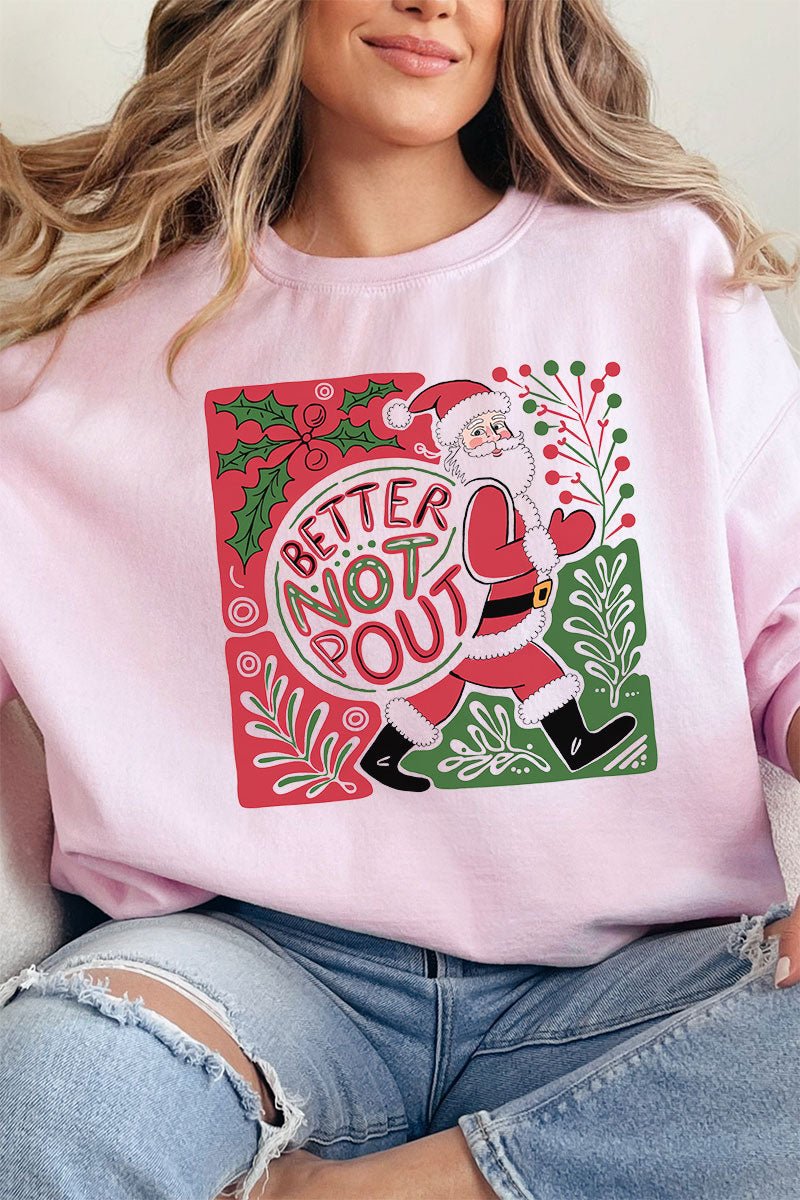 Better Not Pout Boho Doodle Unisex NuBlend Crew Sweatshirt - Wholesale Accessory Market