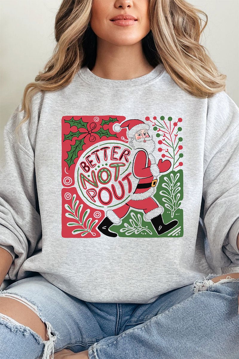Better Not Pout Boho Doodle Unisex NuBlend Crew Sweatshirt - Wholesale Accessory Market