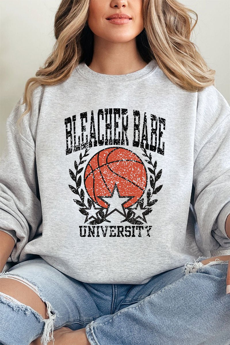 Bleacher Babe University Unisex NuBlend Crew Sweatshirt - Wholesale Accessory Market