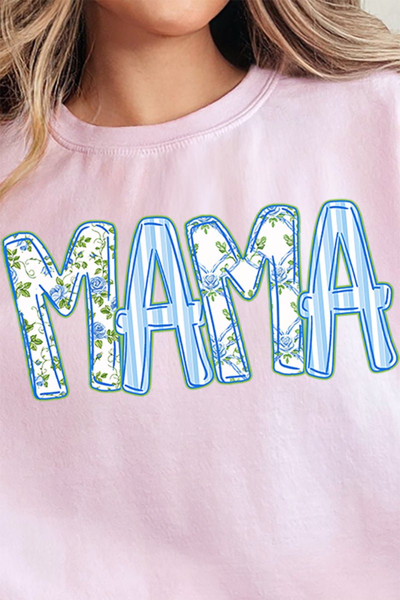 Blue Blossom Mama Unisex NuBlend Crew Sweatshirt - Wholesale Accessory Market