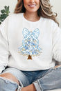 Blue Chinoiserie Tree Unisex NuBlend Crew Sweatshirt - Wholesale Accessory Market