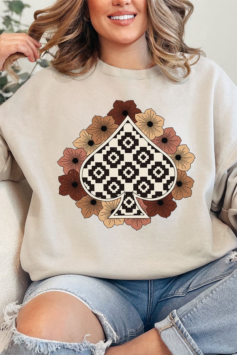 Boho Ace Unisex NuBlend Crew Sweatshirt - Wholesale Accessory Market