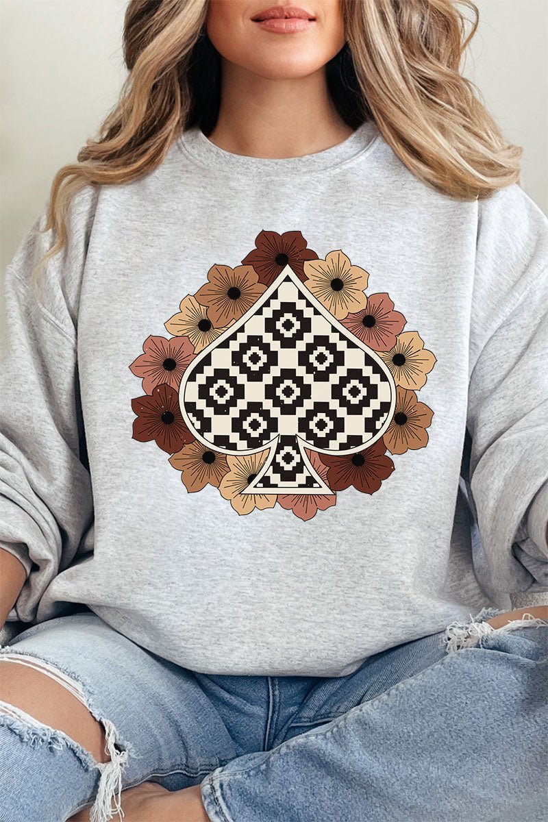 Boho Ace Unisex NuBlend Crew Sweatshirt - Wholesale Accessory Market