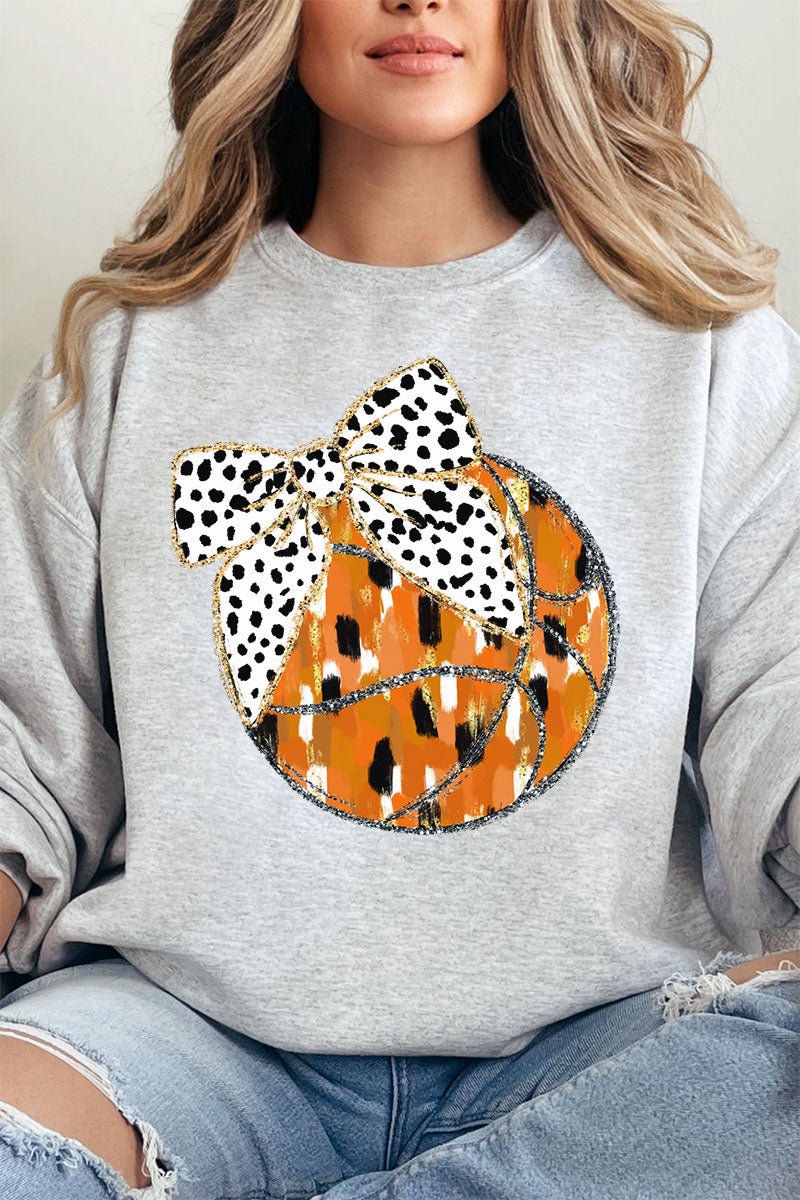 Brushed Basketball Unisex NuBlend Crew Sweatshirt - Wholesale Accessory Market