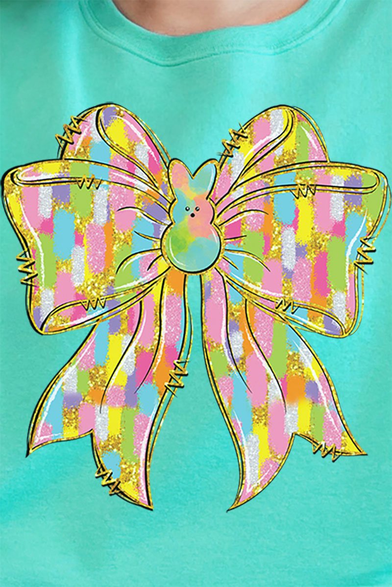 Brushed Peep Coquette Bow Unisex NuBlend Crew Sweatshirt - Wholesale Accessory Market