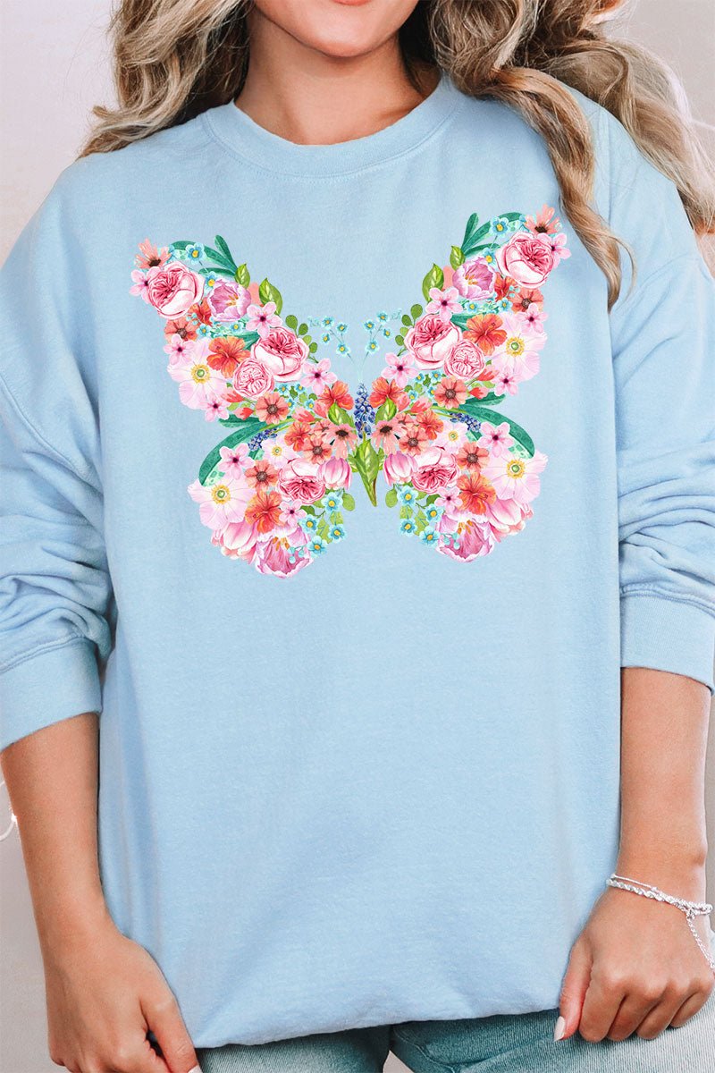Butterfly Beauty Unisex NuBlend Crew Sweatshirt - Wholesale Accessory Market