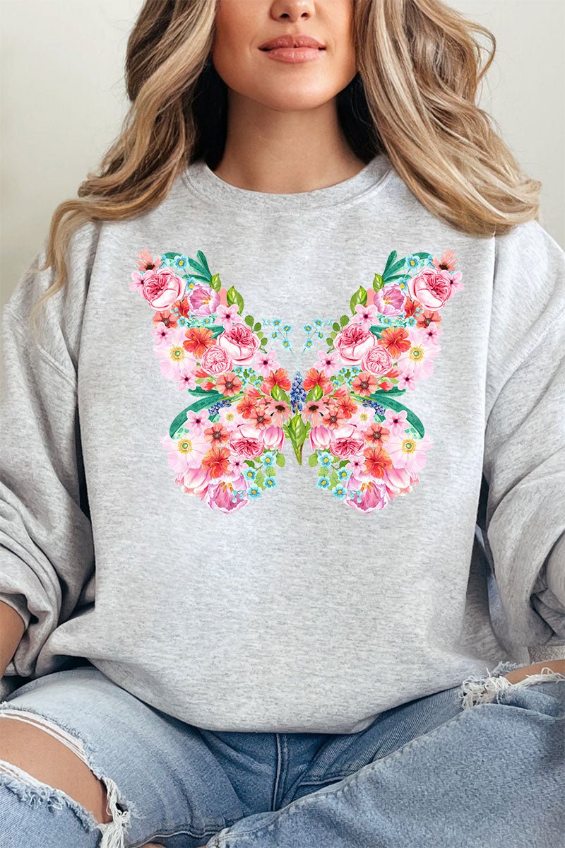 Butterfly Beauty Unisex NuBlend Crew Sweatshirt - Wholesale Accessory Market
