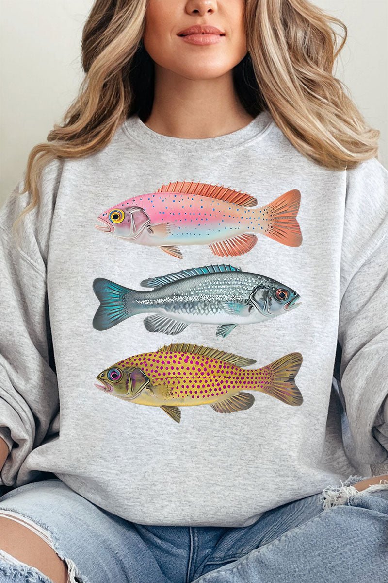 Catch Of The Day Unisex NuBlend Crew Sweatshirt - Wholesale Accessory Market