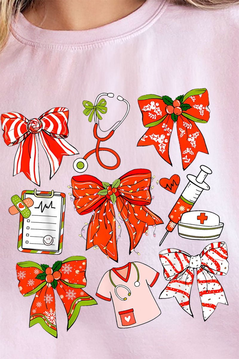 Christmas Nurse Unisex NuBlend Crew Sweatshirt - Wholesale Accessory Market