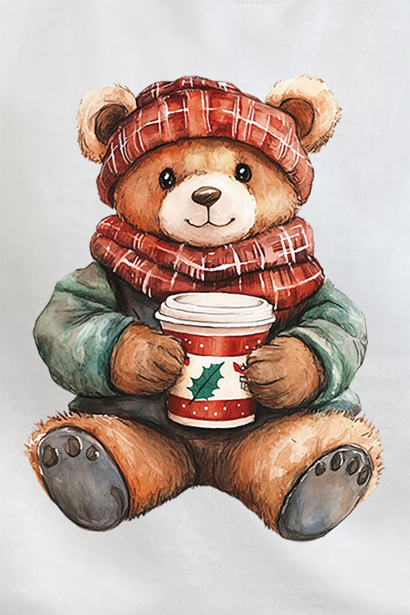 Christmas Wishes Bear Unisex NuBlend Crew Sweatshirt - Wholesale Accessory Market