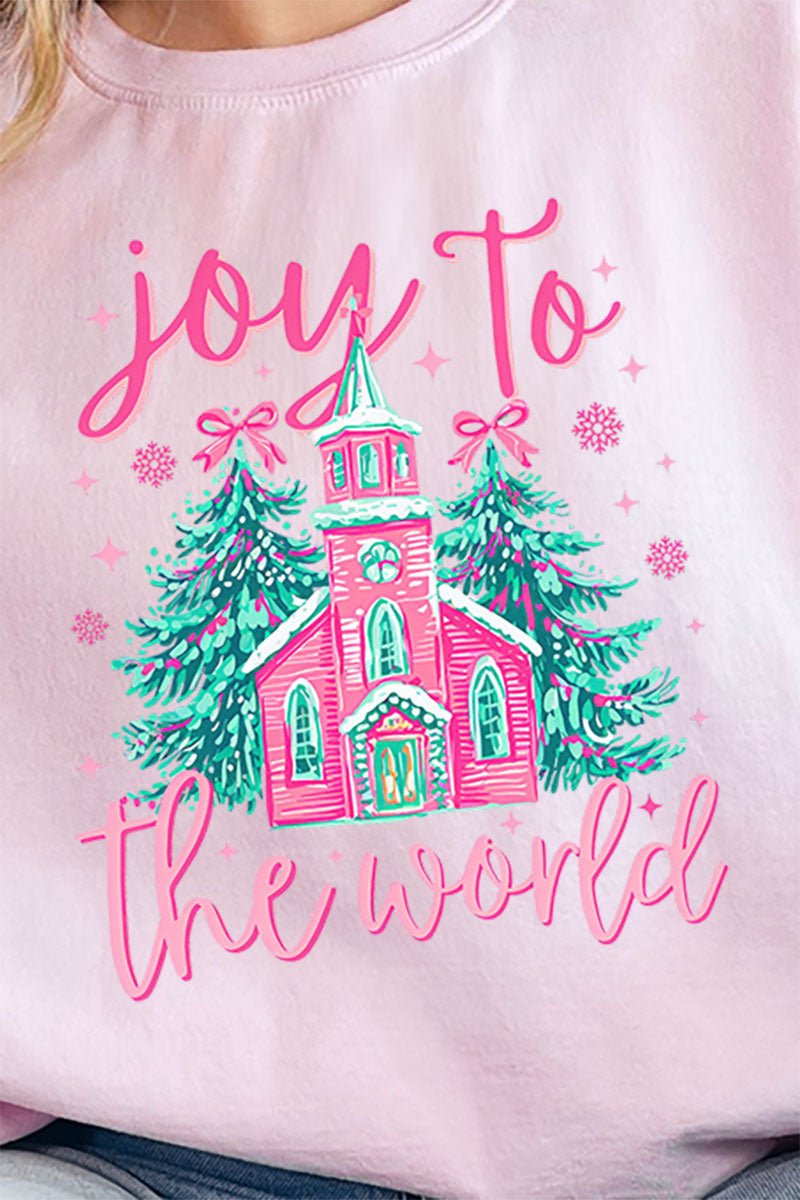 Church Joy To The World Unisex NuBlend Crew Sweatshirt - Wholesale Accessory Market