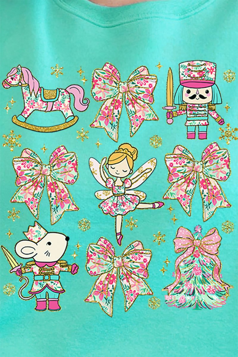 Collage Nutcracker Preppy Blossom Unisex NuBlend Crew Sweatshirt - Wholesale Accessory Market