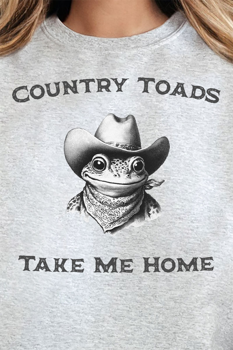 Country Toads Take Me Home Unisex NuBlend Crew Sweatshirt - Wholesale Accessory Market
