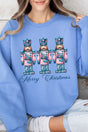 Cracker Chinoiserie Merry Christmas Unisex NuBlend Crew Sweatshirt - Wholesale Accessory Market