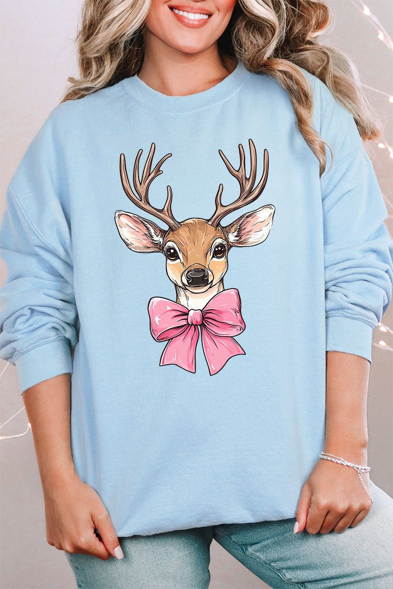 Deer Coquette Unisex NuBlend Crew Sweatshirt - Wholesale Accessory Market