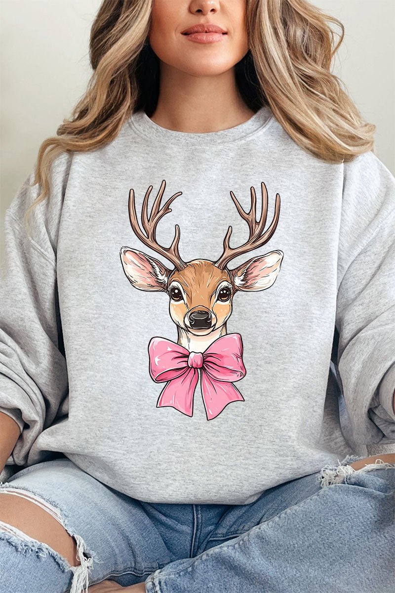 Deer Coquette Unisex NuBlend Crew Sweatshirt - Wholesale Accessory Market