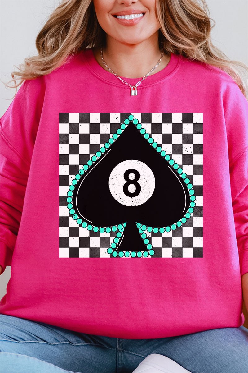 Eight Of Spades Unisex NuBlend Crew Sweatshirt - Wholesale Accessory Market