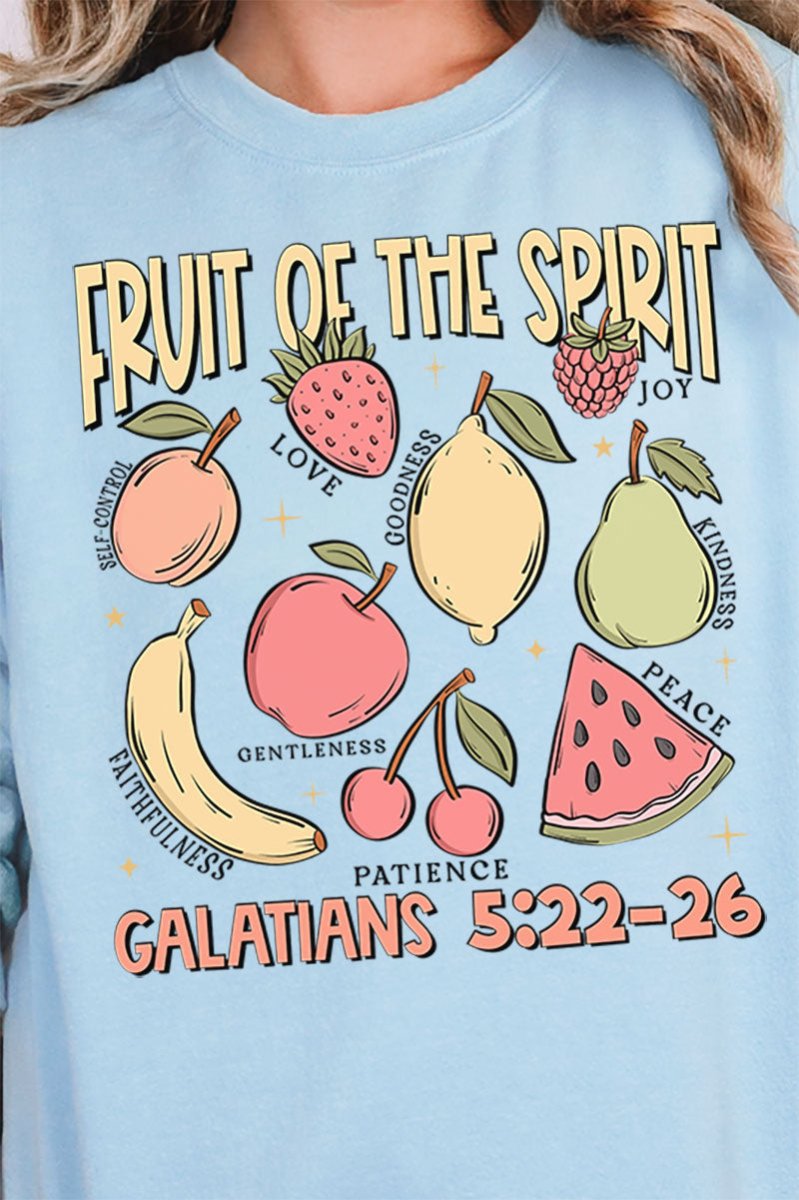 Fruit Of The Spirit Unisex NuBlend Crew Sweatshirt - Wholesale Accessory Market